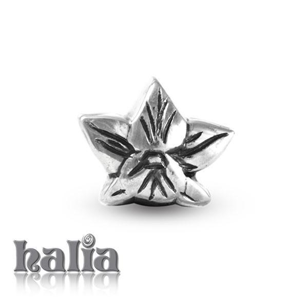 Orchid -  Sterling Silver Bead