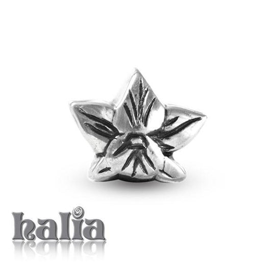 Orchid -  Sterling Silver Bead