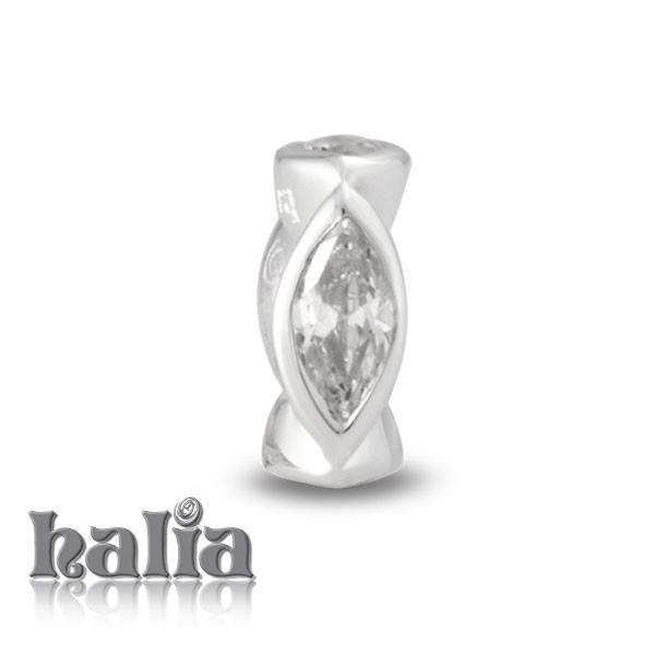 April Precious Perfection - Sterling Silver Birthstone Bead