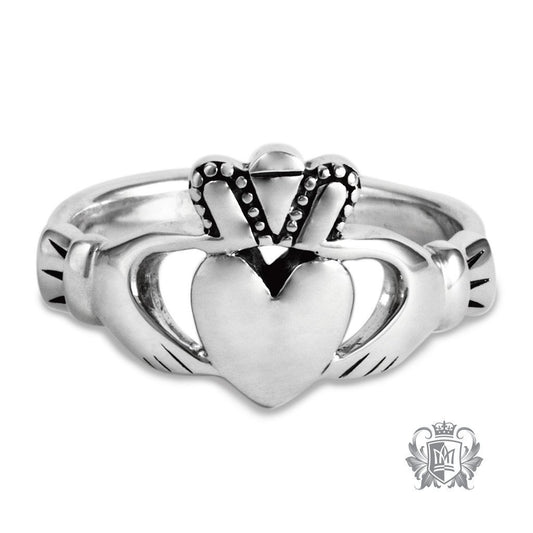 Large Traditional Claddagh Ring - Metalsmiths Sterling䋢 Canada