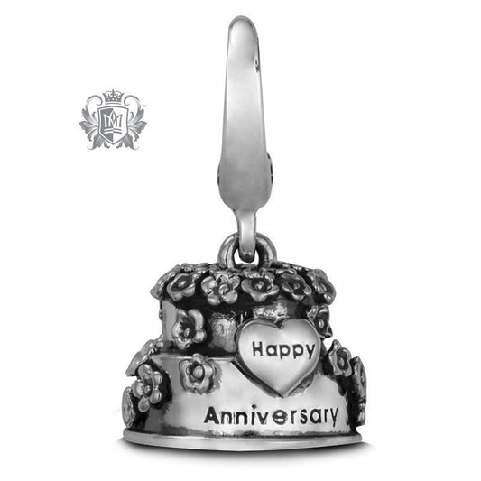 Happy Anniversary Cake Charm -  Charm