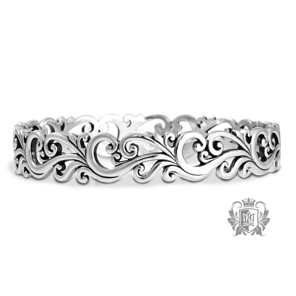 Scroll Bangle - Metalsmiths Sterling‚Ñ¢ Canada