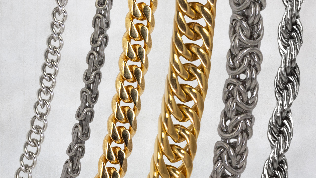 Heavy sterling silver men's chain