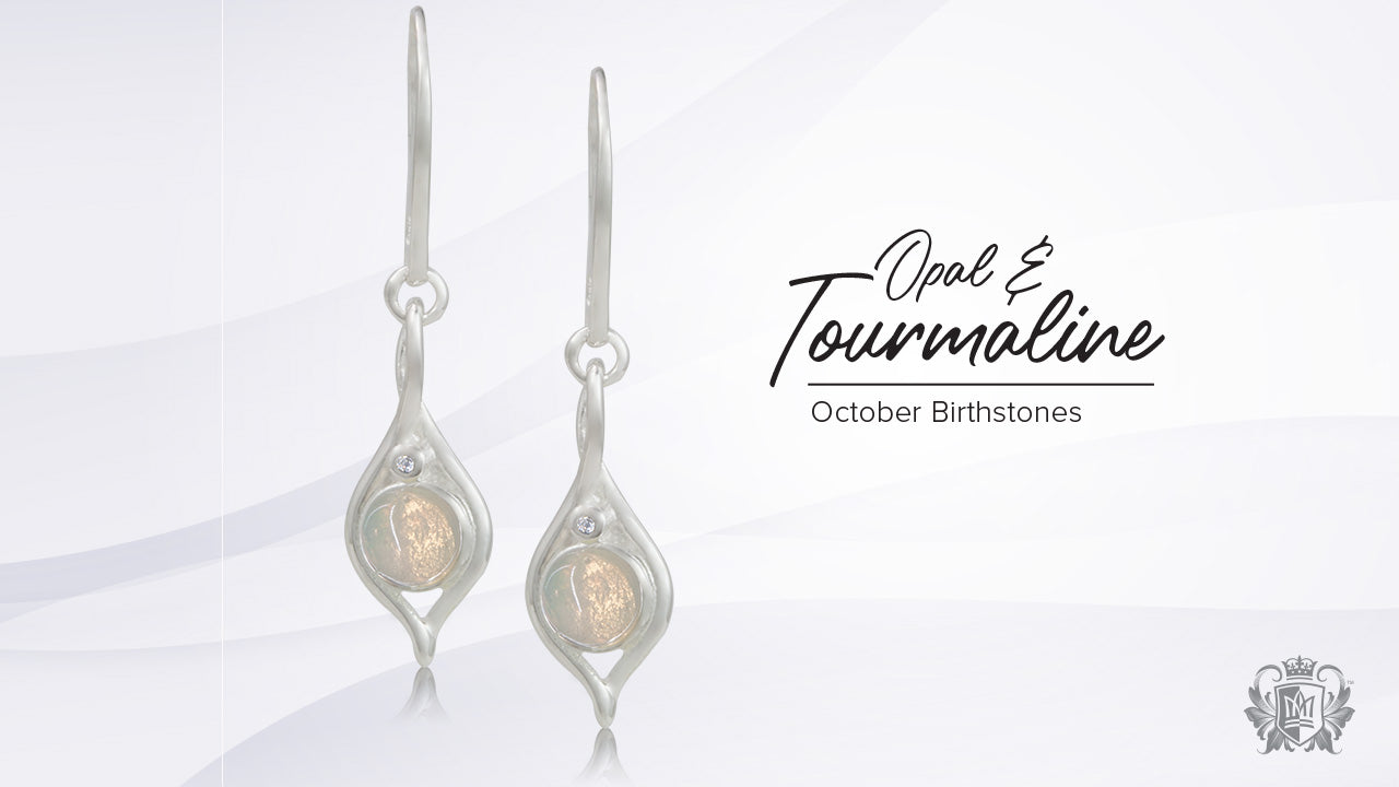 Birthstone - October Opal & Tourmaline
