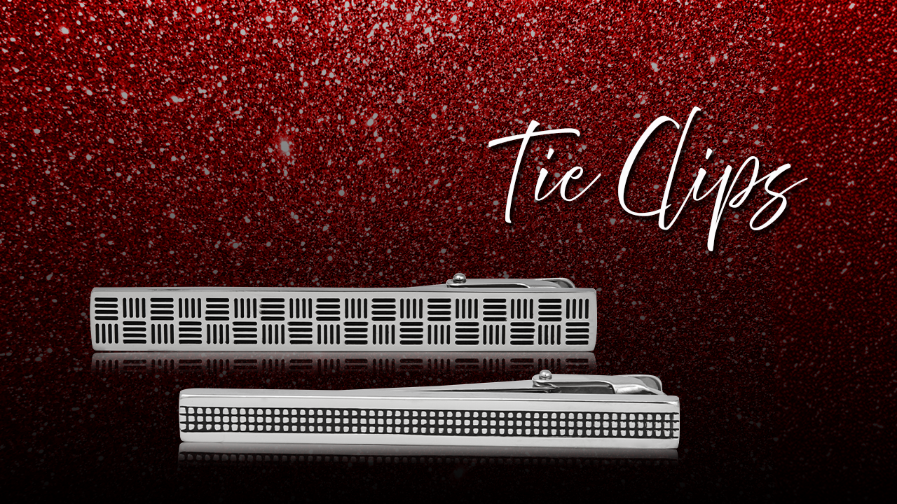 Stainless steel tie clip