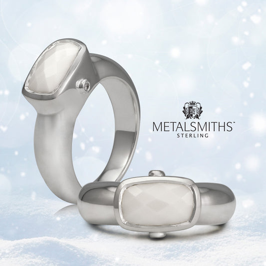 Cushion Ring with Diamond Accents