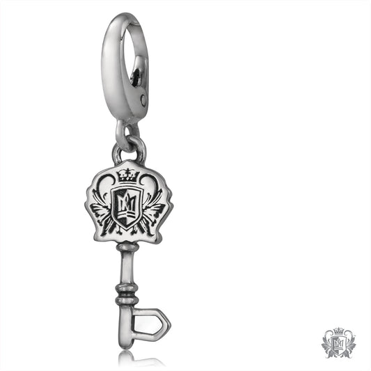 Vintage Herald Key Charm