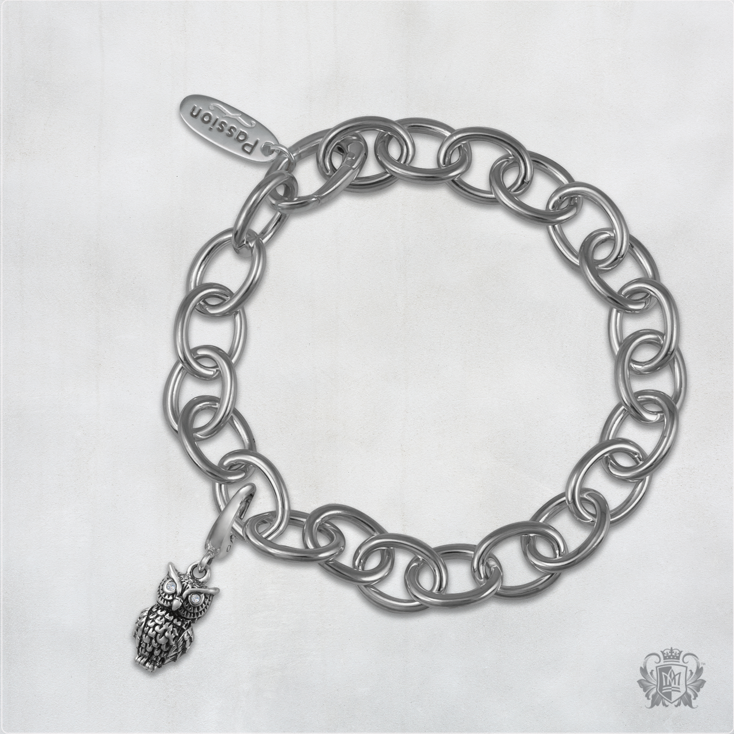 Wise Owl Charm
