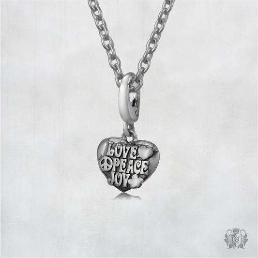 Love Peace Joy Charm