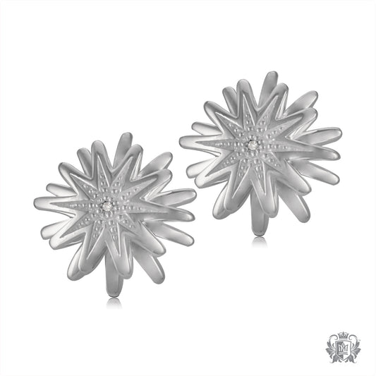 Flower Diamond Studs