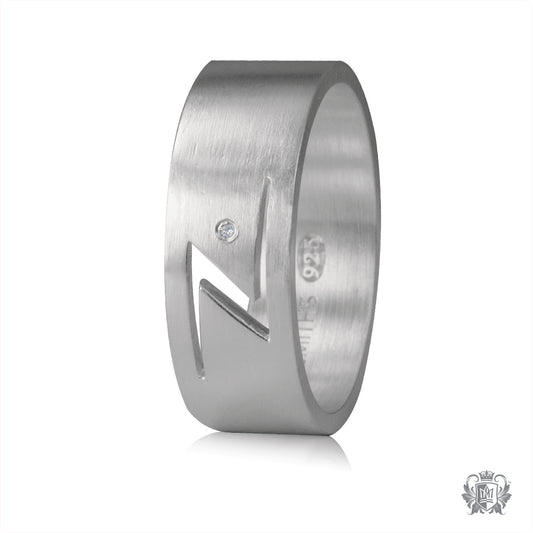 Matte Z Cutout Ring