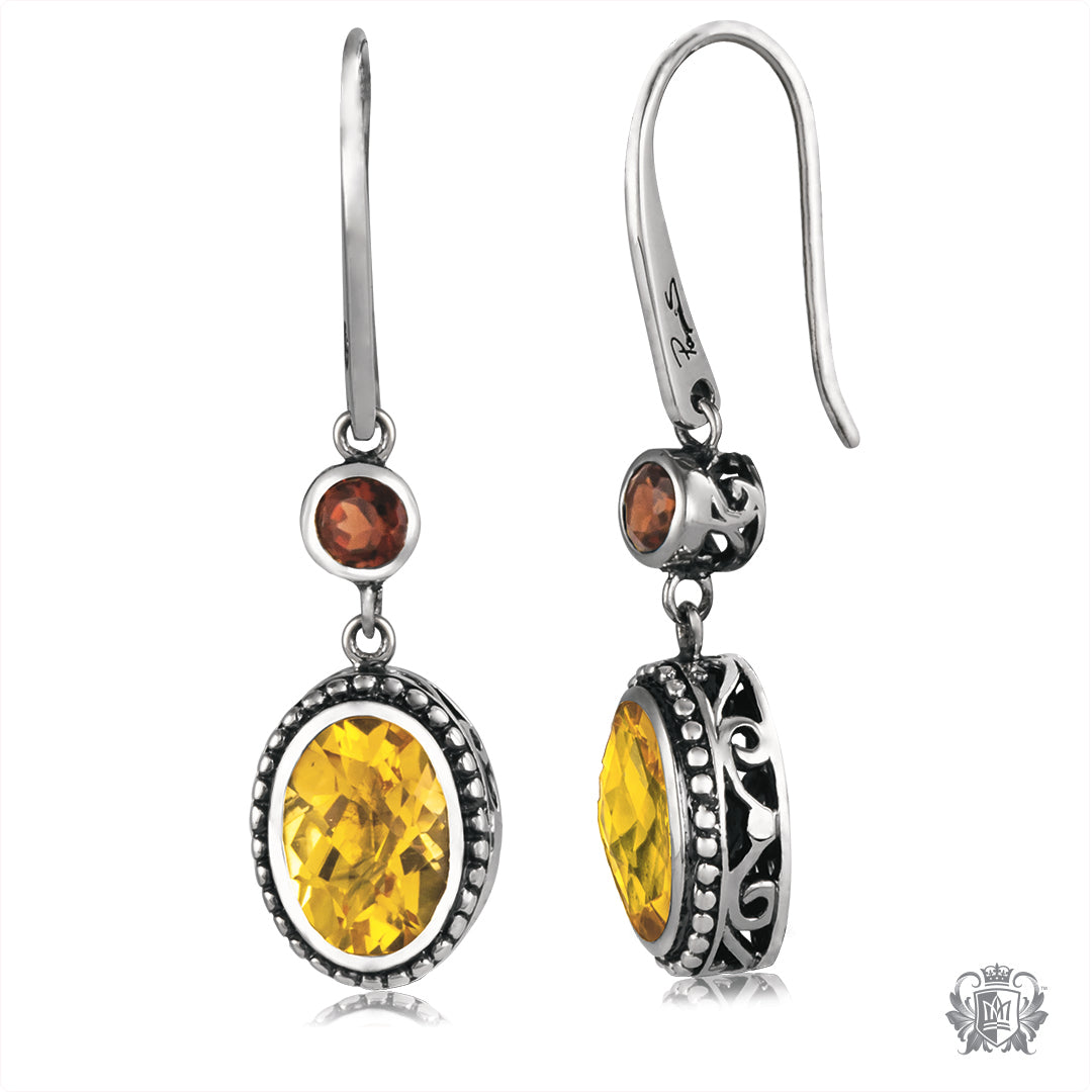 Oval Panos Konidas Earrings