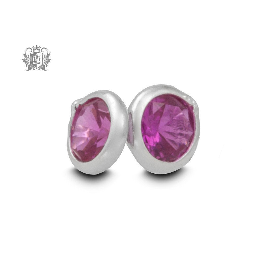 Birthstone Stud Earrings - Metalsmiths Sterling‚Ñ¢ Canada