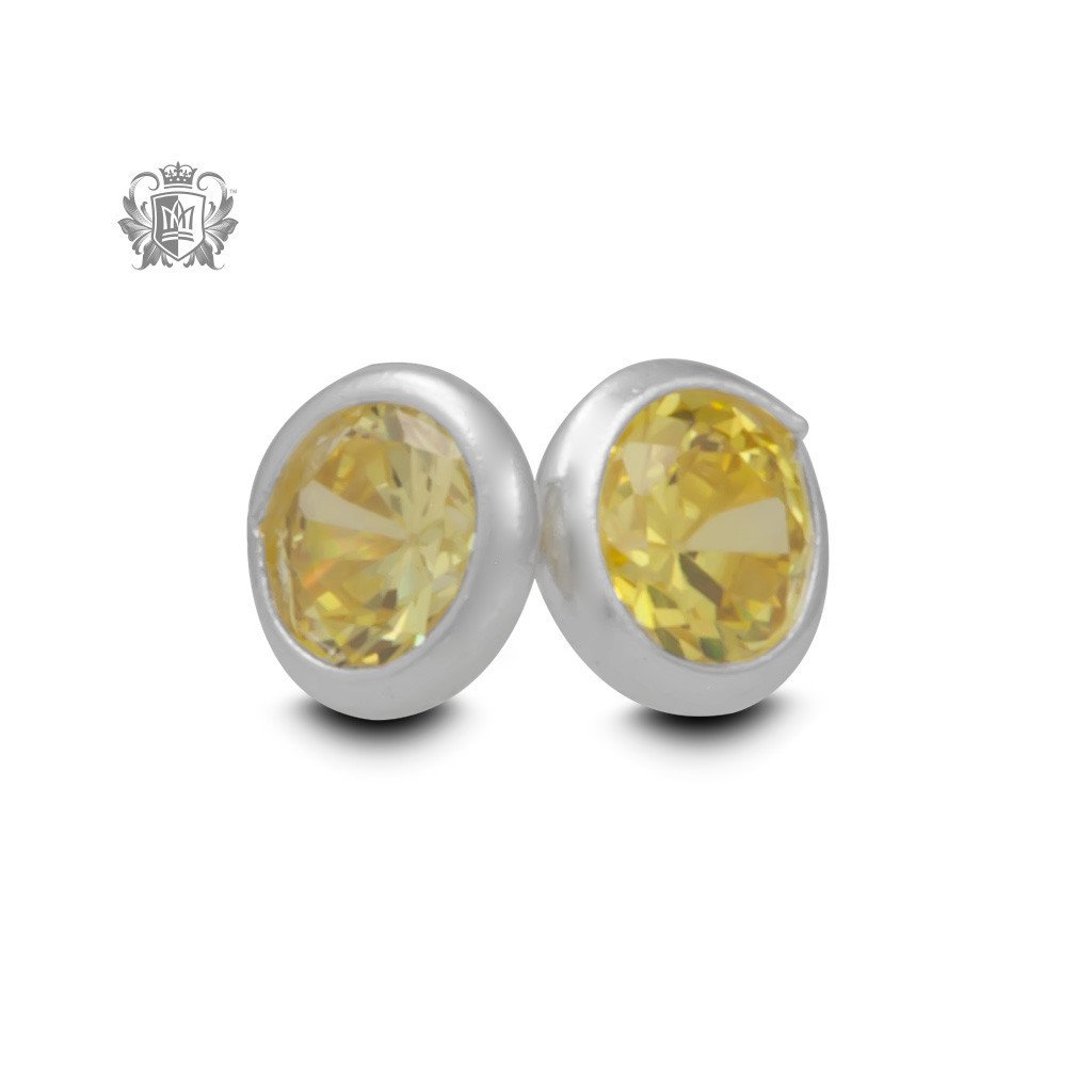 Birthstone Stud Earrings - Metalsmiths Sterling‚Ñ¢ Canada