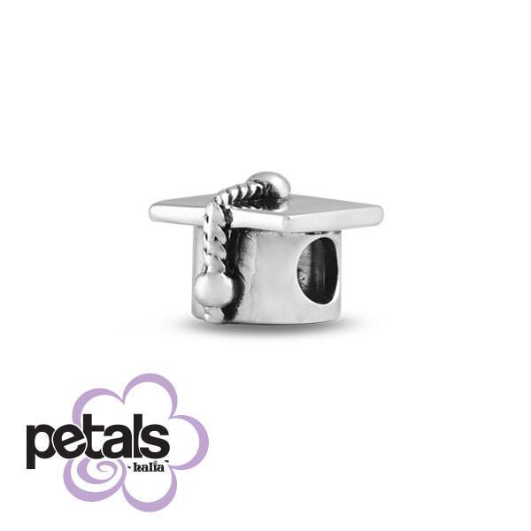 First Graduation -  Petals Sterling Silver Charm