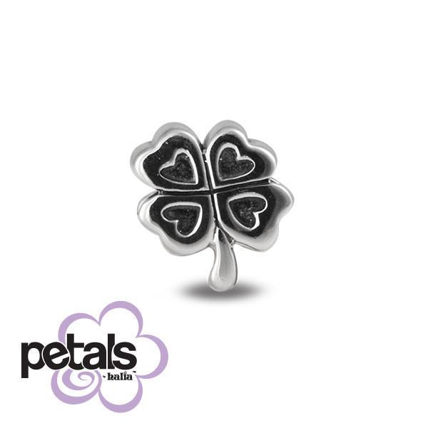 Lucky Girl -  Petals Sterling Silver Charm