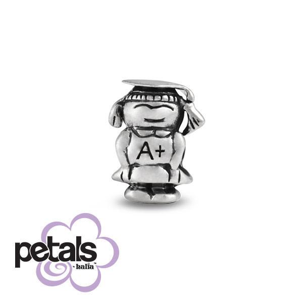 Head of the Class -  Petals Sterling Silver Charm
