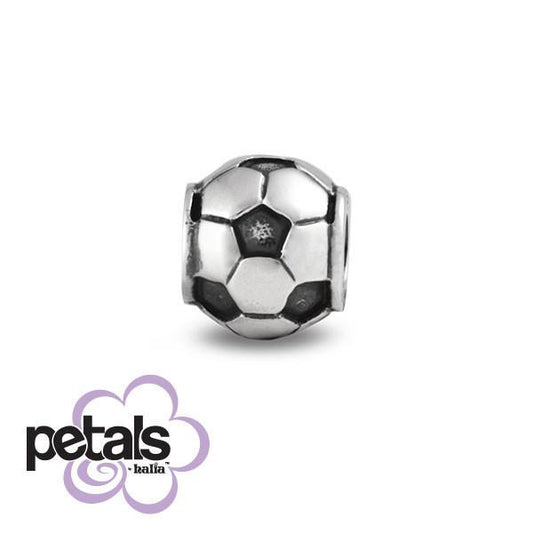 Soccer Star -  Petals Sterling Silver Charm