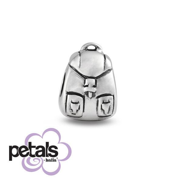 Scholastic Knapsack -  Petals Sterling Silver Charm