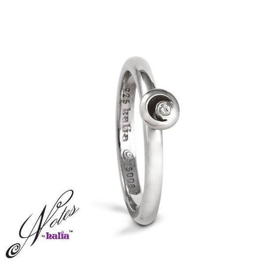 Twilight Promise Diamond Stacking Ring - Metalsmiths Sterling‰̣ۡå¢ Canada