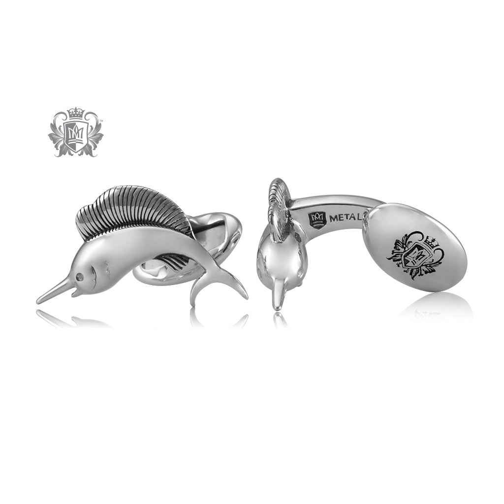 Swordfish Cufflinks