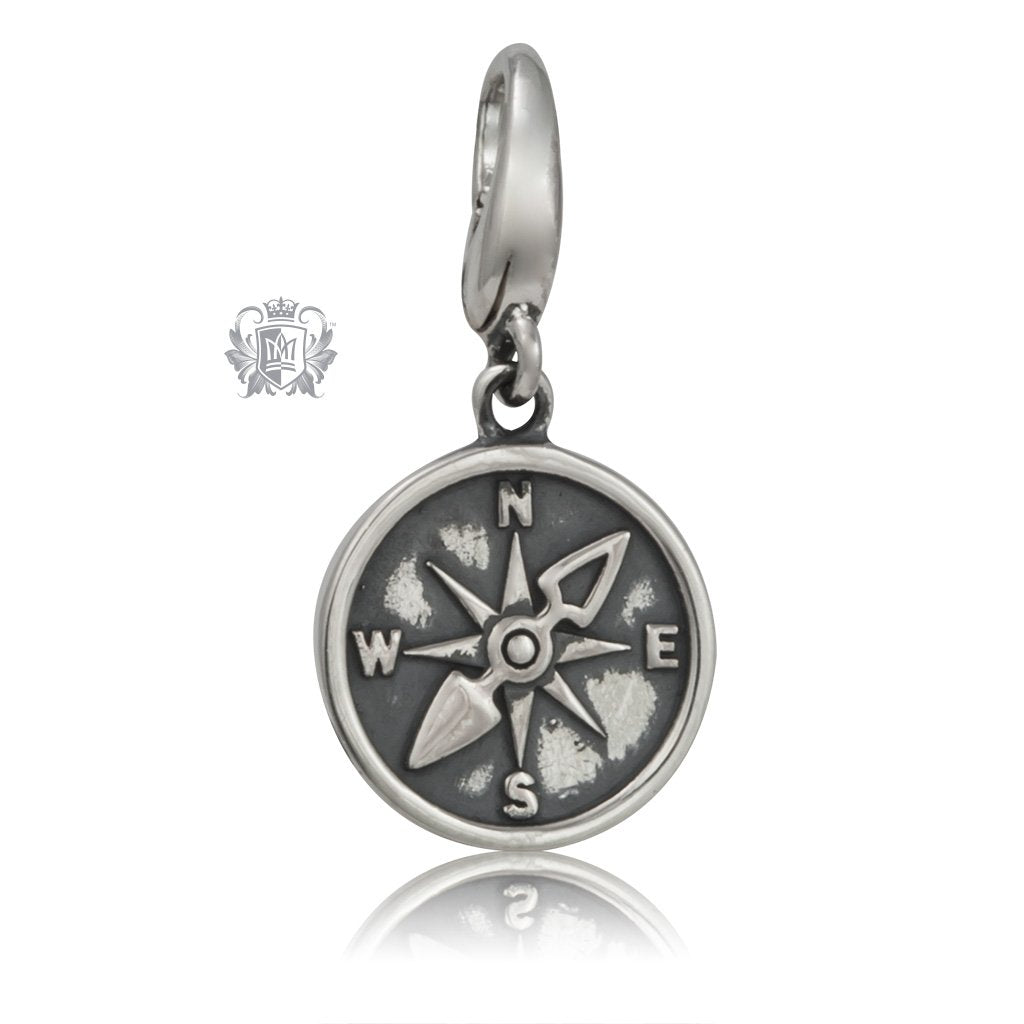 Metalsmiths Sterling Silver Compass Charm