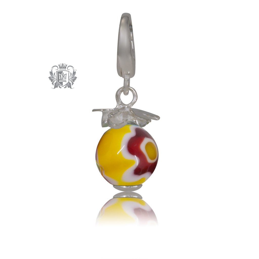 Dragonfly Glass Bead Charm