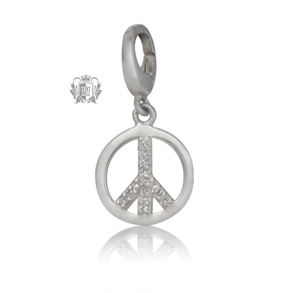 Peace Charm Metalsmiths Sterling Silver
