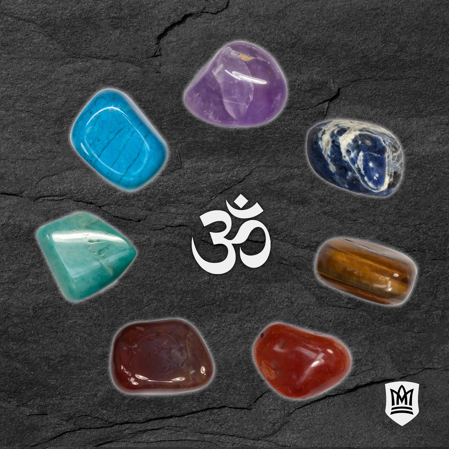 Chakra Healing Stone Set