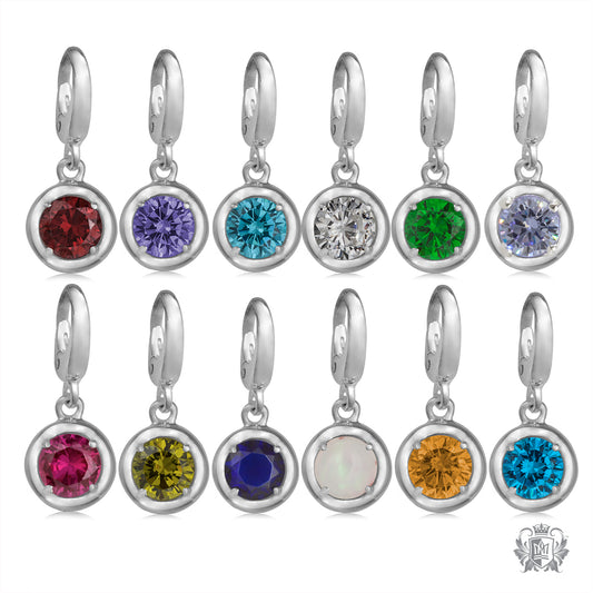 Birthstone Charm - 12 Colours Available