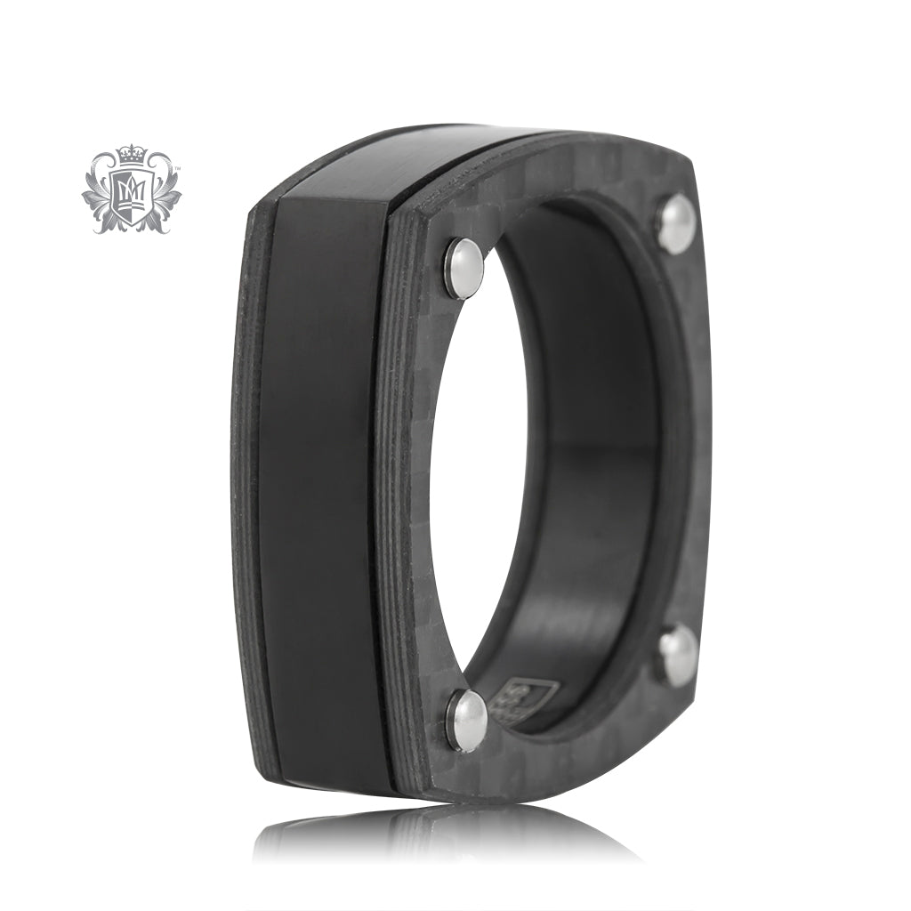 Squared Industrial Stainless Steel Band