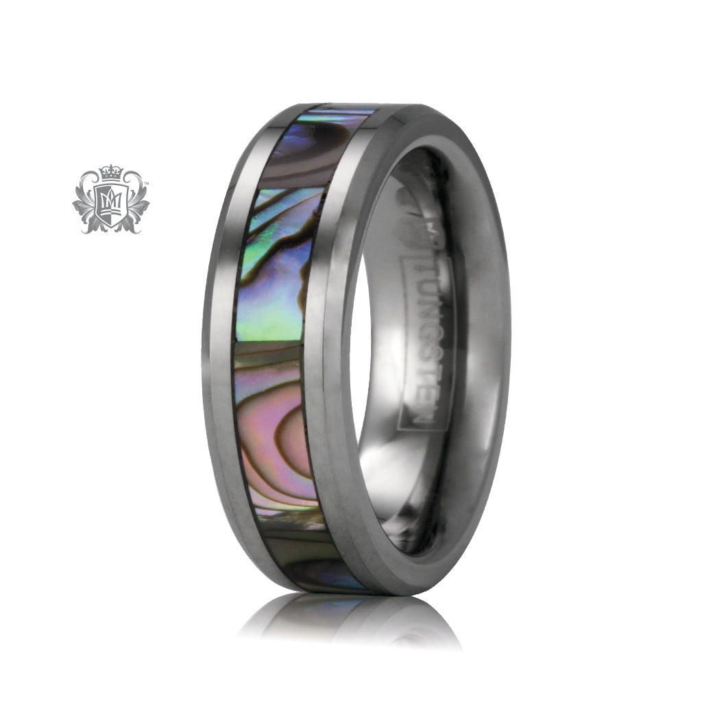 Tungsten Abalone Band