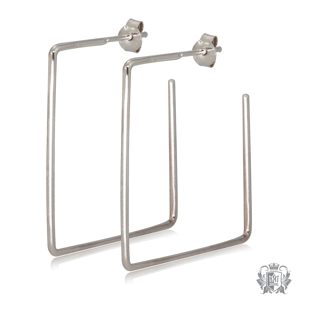 Square Hoop Earrings