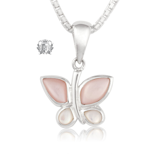 Mother of Pearl Butterfly Pendant