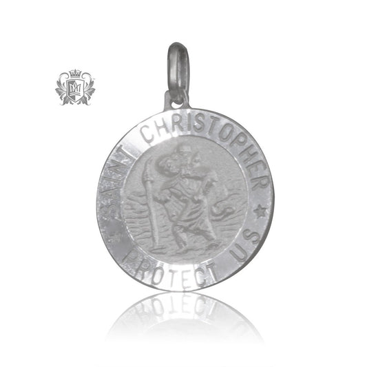 Saint Christopher Medallion - Large (no Chain)