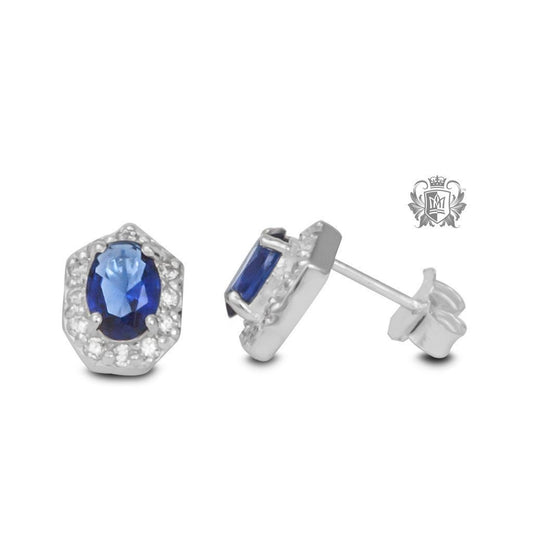 Cerulean Dreams Stud Earrings - Metalsmiths Sterling‚Ñ¢ Canada