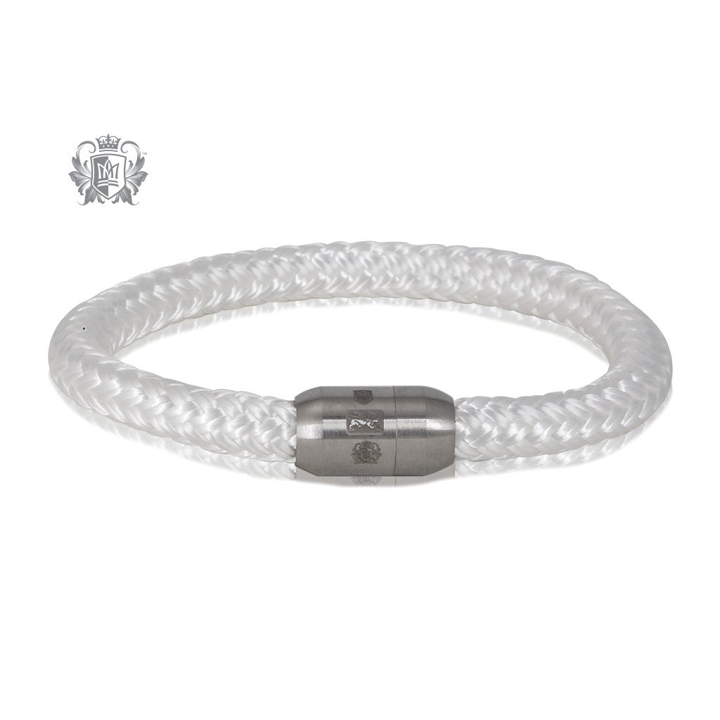 Nautical Rope Bracelet White Metalsmiths Sterling