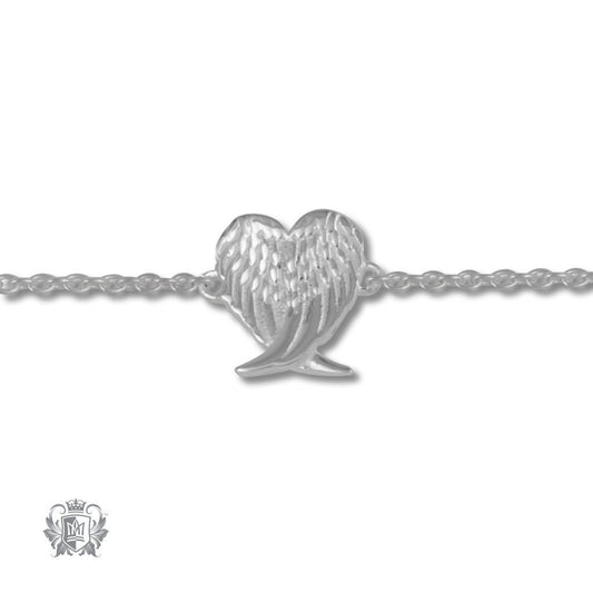 Guardian Angel Anklet - Metalsmiths Sterling‚Ñ¢ Canada