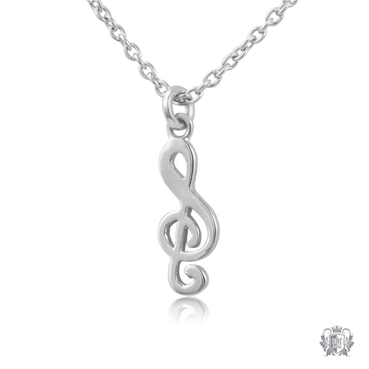 Treble Clef Pendant