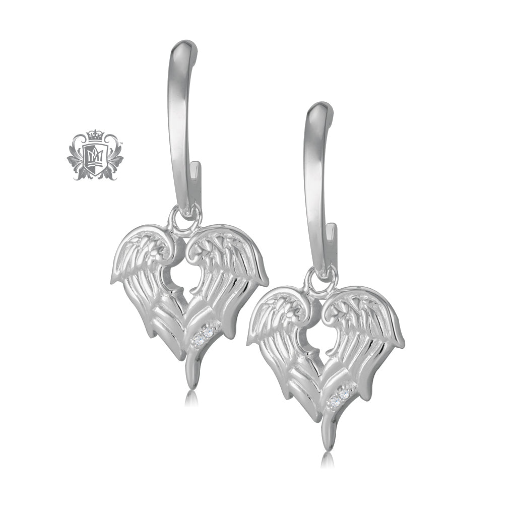 Angel Heart Diamond Hangers