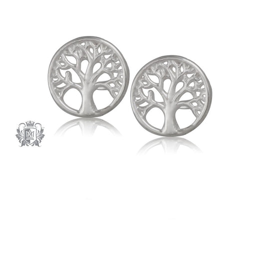 Tree of Life Stud Earrings Metalsmiths Sterling Silver