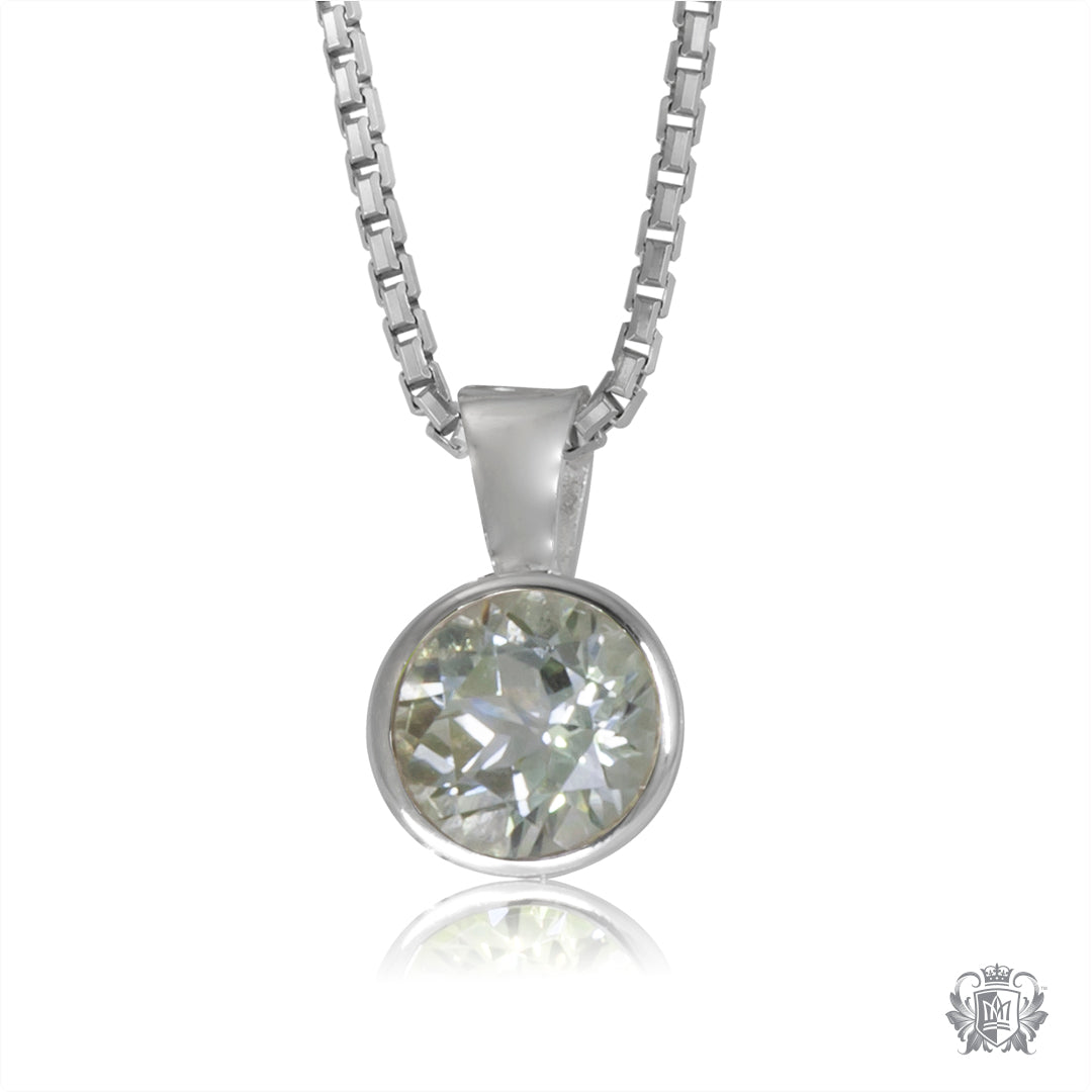 Bezel Set Pendant