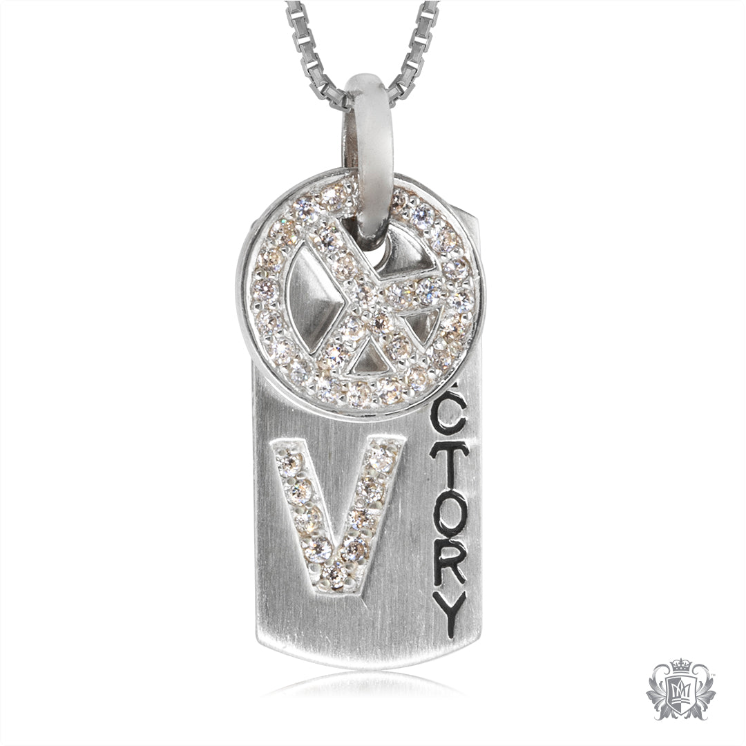 Victory Dog Tag Pendant