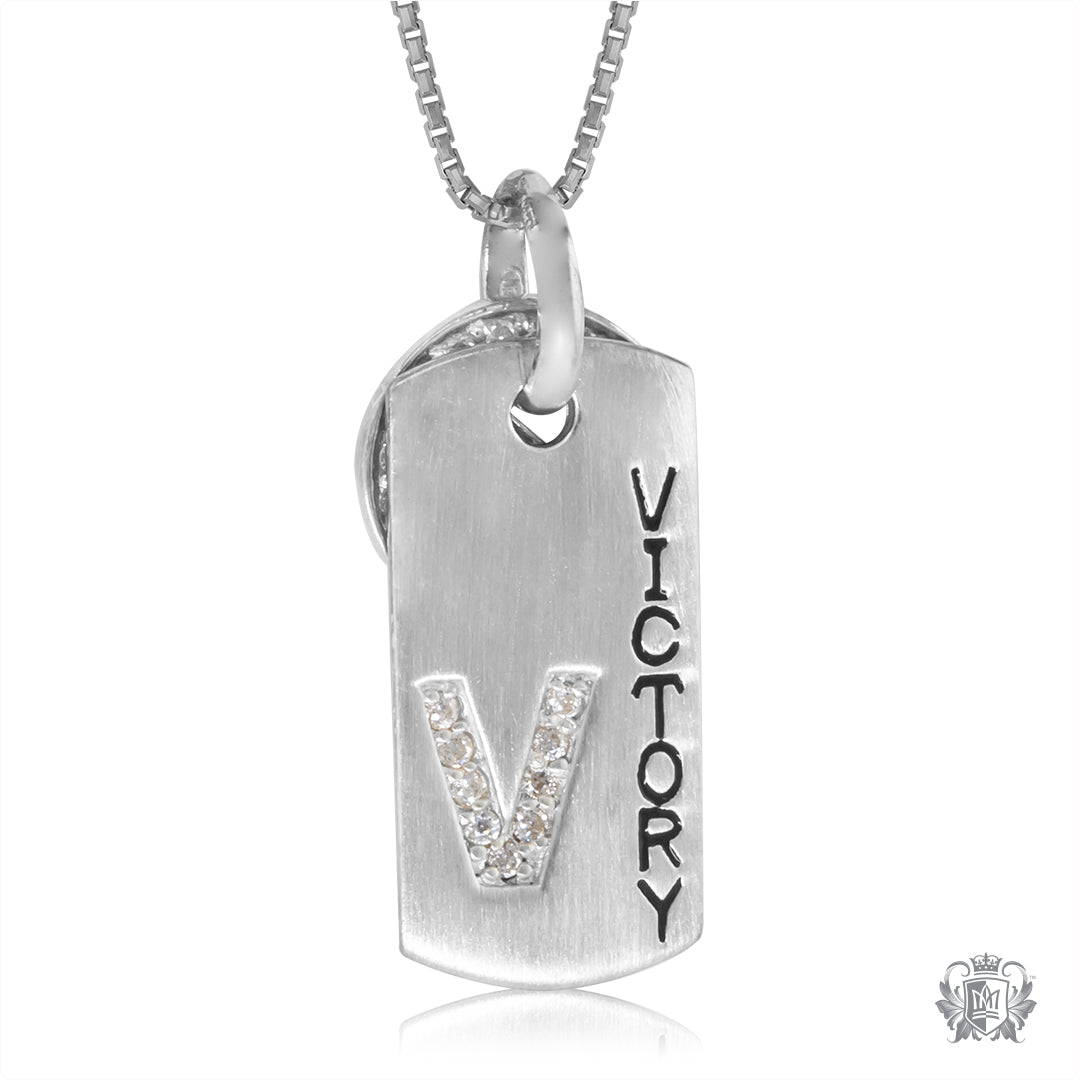 Victory Dog Tag Pendant