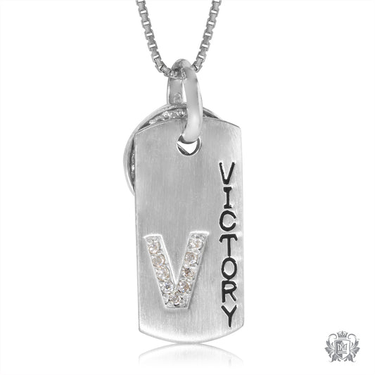 Victory Dog Tag Pendant