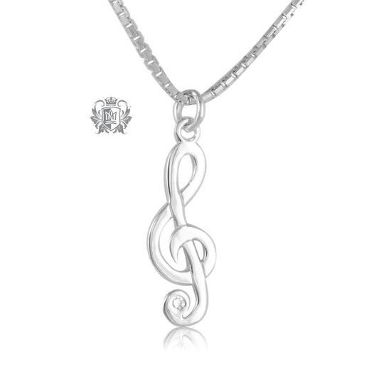 Treble Clef Pendant