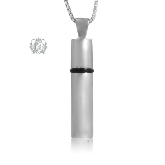 Memorial Pendant Sterling Silver Brass