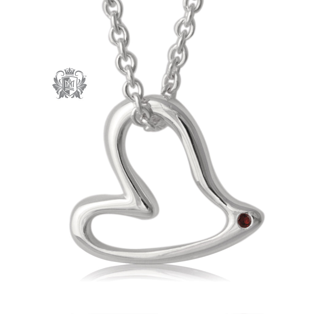 Floating Heart Pendant