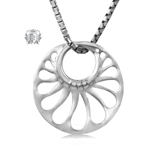 Circle Swirl Pendant