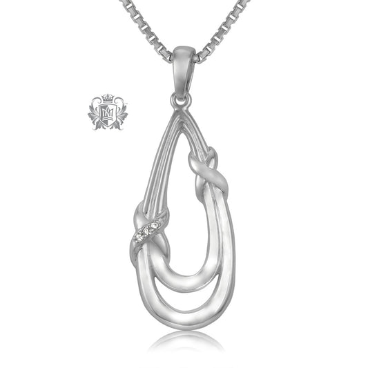 Kissed Diamond Pendant